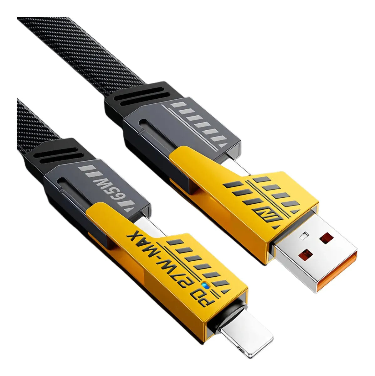 Cable Reforzado Carga Rápida 4 En 1