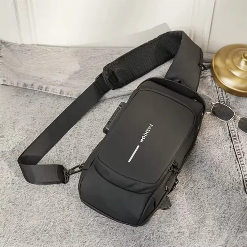 Bandolera Fashion Impermeable Antirrobo Puerto Usb