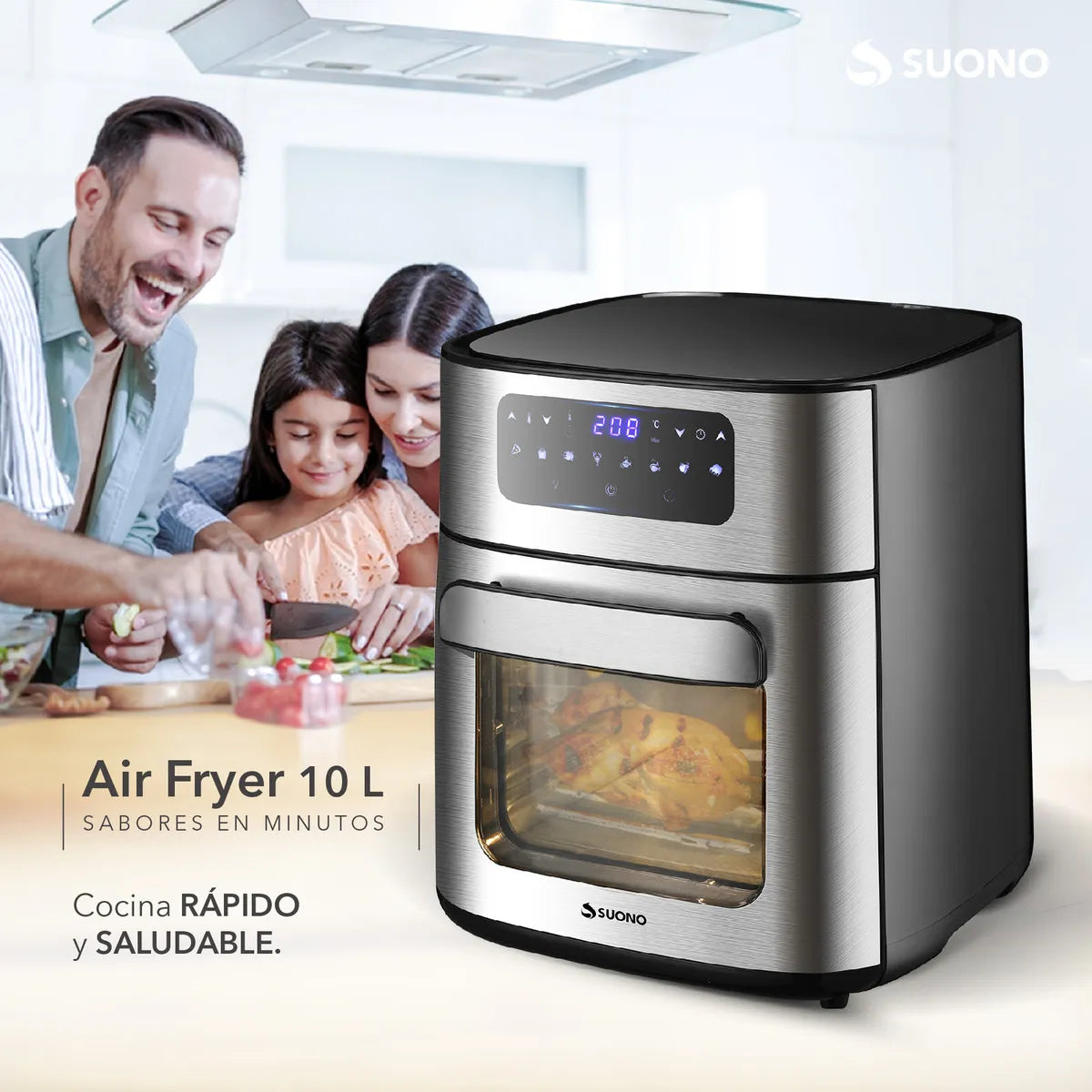 Freidora de Aire Digital 10Lts SUONO