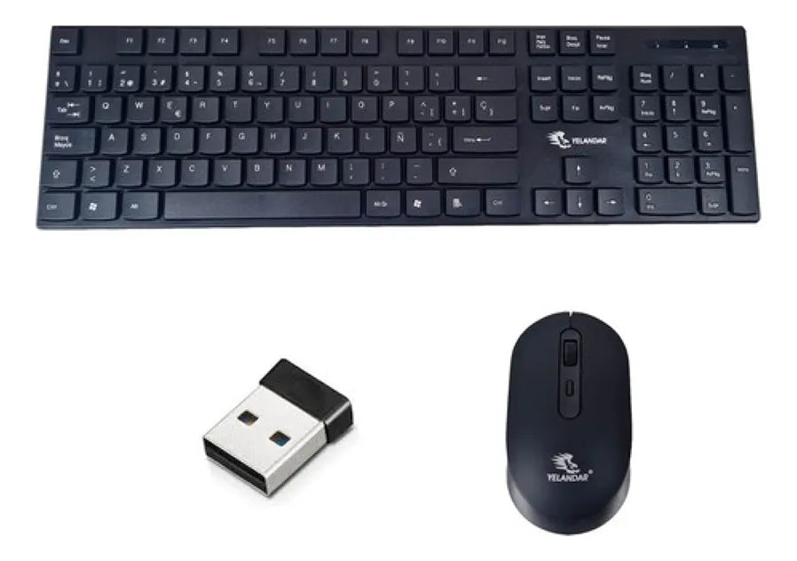 Kit De Teclado Y Mouse Inalámbrico Wireless