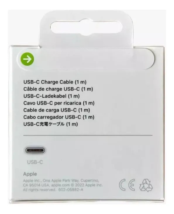 Cable USB-C a USB-C Apple