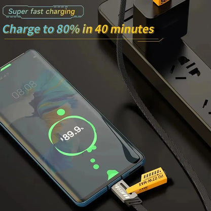 Cable Reforzado Carga Rápida 4 En 1