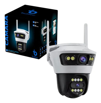 Cámara De Seguridad Doble Lente Bulltec