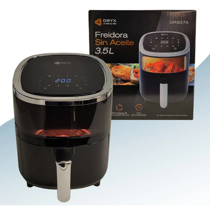 Freidora De Aire Oryx Sin Aceite Digital 3.5Lt