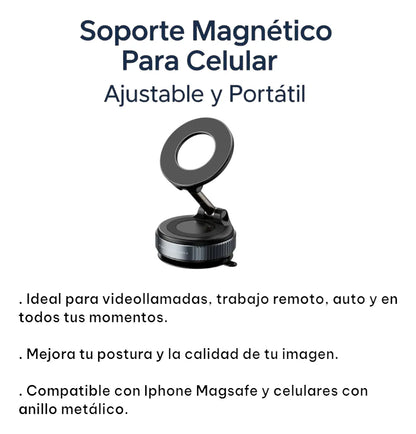 Soporte magnético 360° para celular