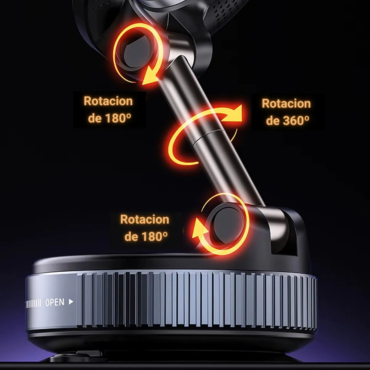 Soporte magnético 360° para celular