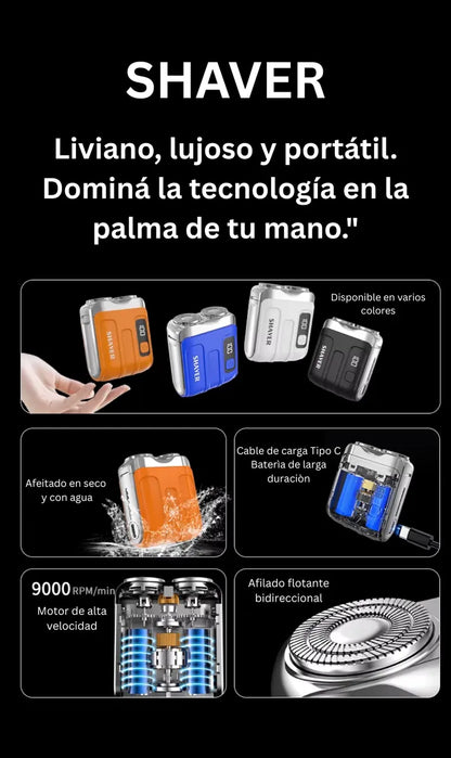 Afeitadora portátil Mini