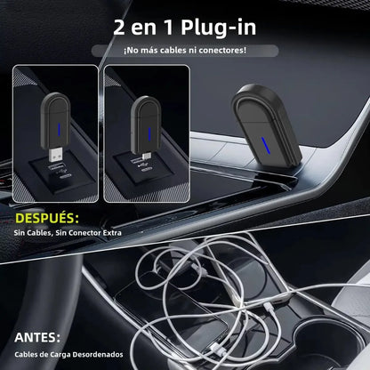Adaptador Carplay/Android-Auto inalambrico