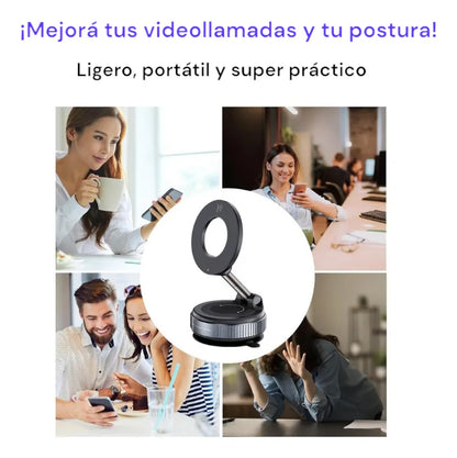 Soporte magnético 360° para celular