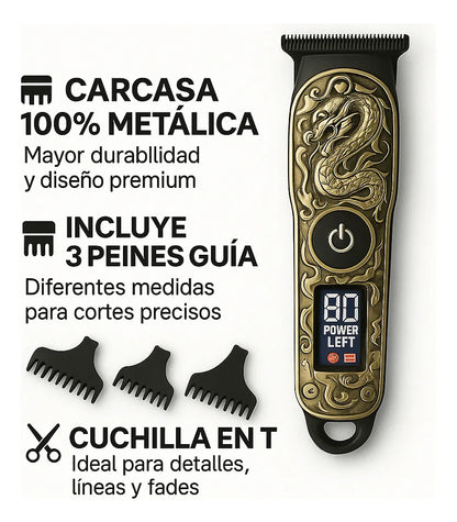 Máquina Para Cortar El Pelo Full Barber Bulltec