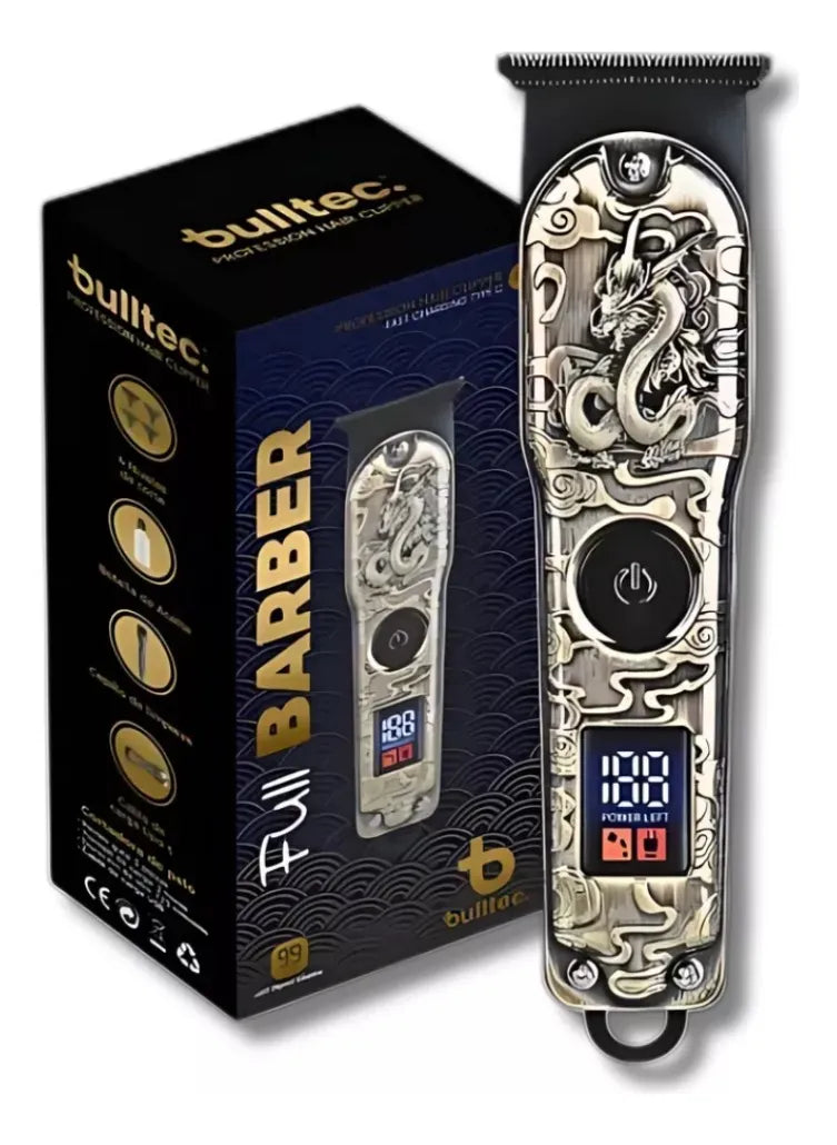 Máquina Para Cortar El Pelo Full Barber Bulltec