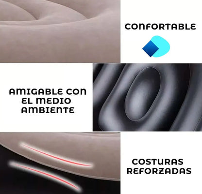 Sofa Inflable con Apoya Pie