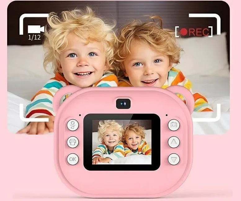 Cámara de Fotos Impresora Térmica para Niños